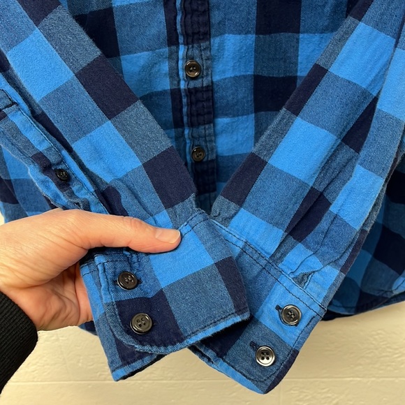 J.Crew Womans Flannel Shirt Size XXS - Picture 6 of 6